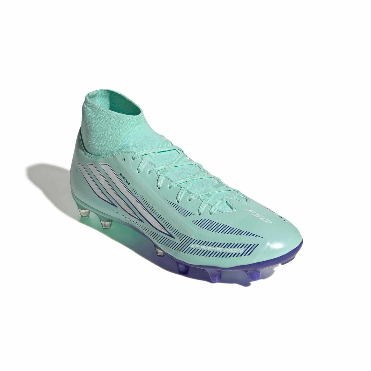 adidas Women's F50 Sparkfusion League Firm-Artificial Ground Soccer Cleats - Final Rush Pack (FA26) (Lateral - Front)
