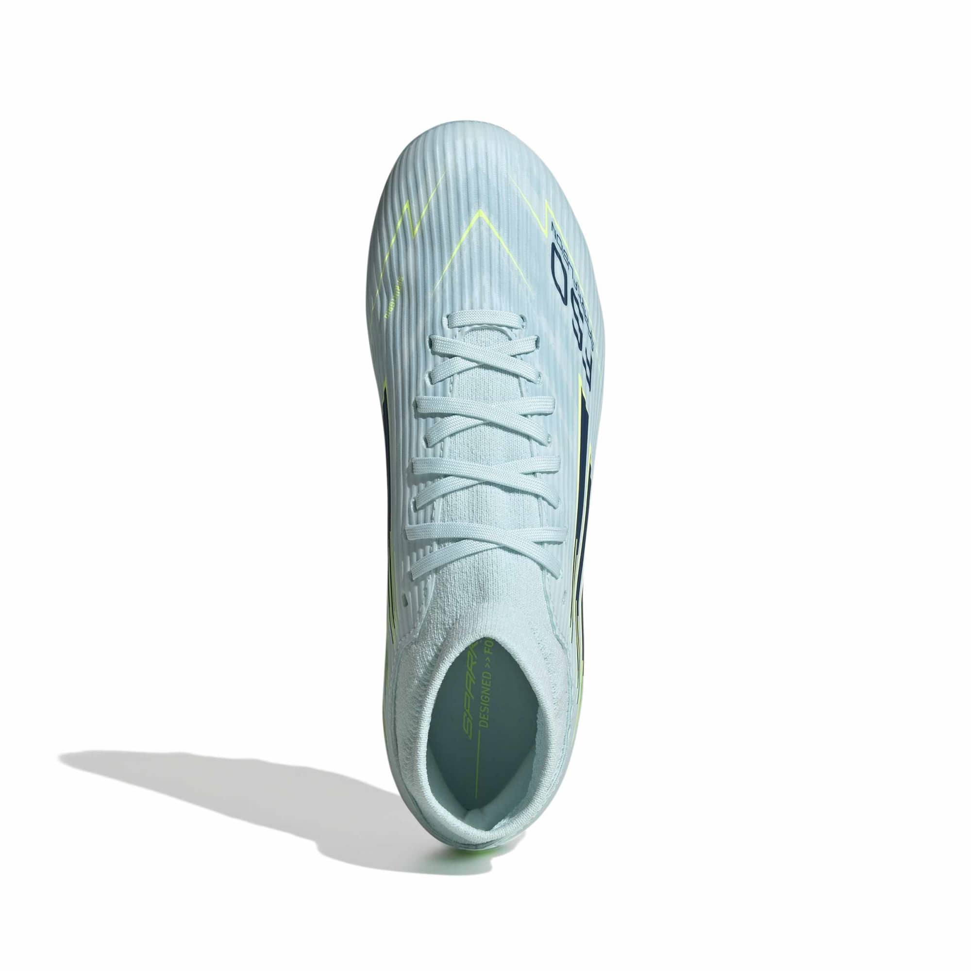 adidas Women's F50 Sparkfusion League Firm-Artificial Ground Soccer Cleats - Ice Cold Precision Pack (SP26) (Top)