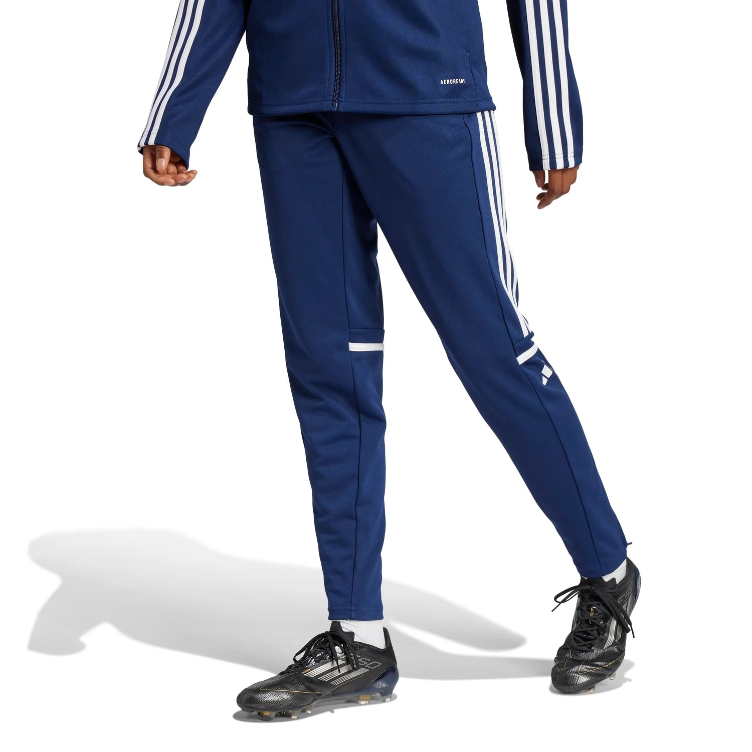 adidas Women's Squadra 25 Training Pants Navy Blue (Model - Front)