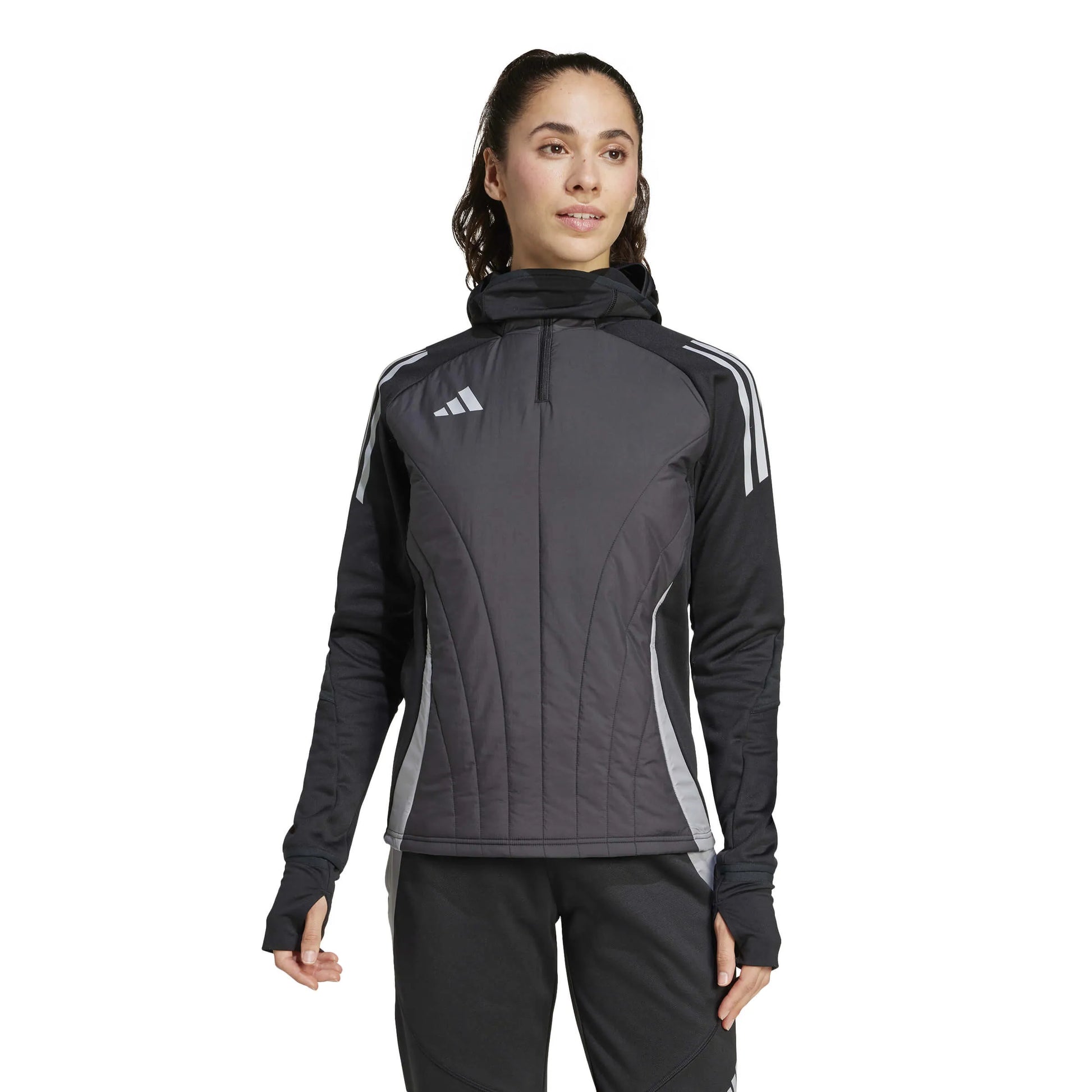 adidas Women's Tiro 24 Competition Winterized Top (Model - Front)