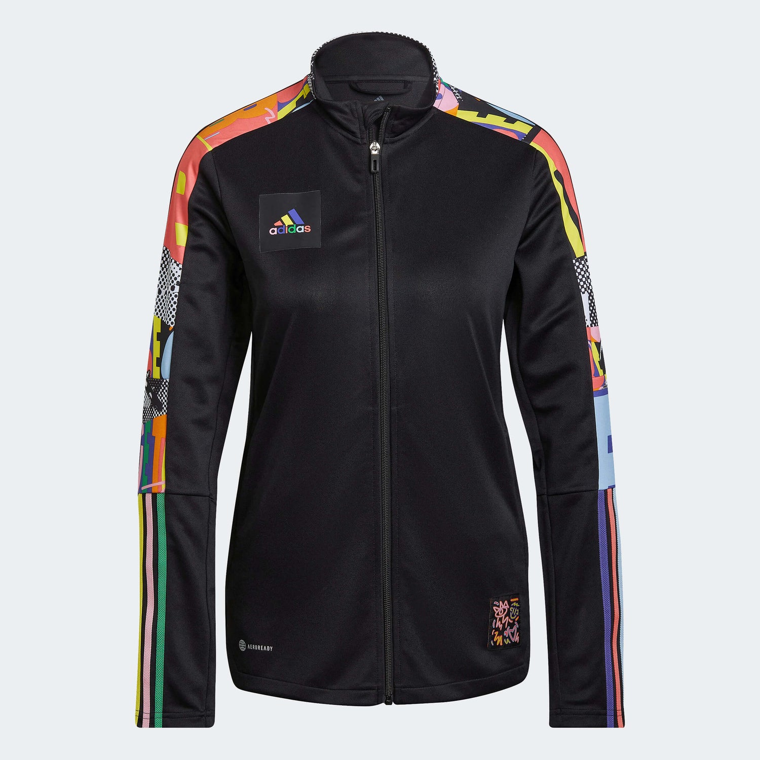 adidas Women's Tiro Pride Jacket (Front)