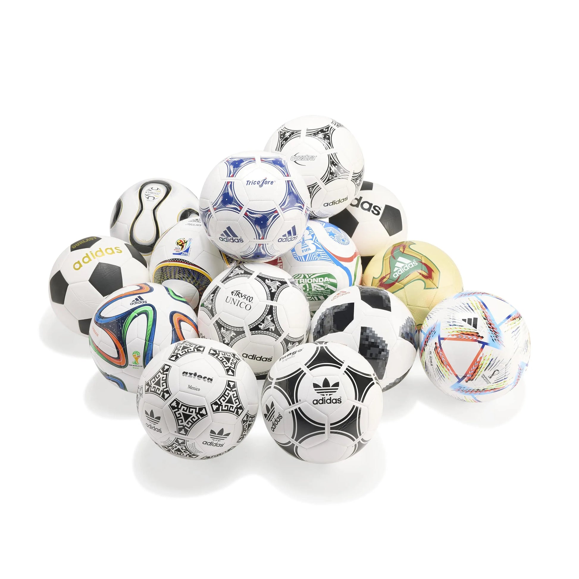 adidas World Cup Historical Club Soccer Ball Set (Balls)
