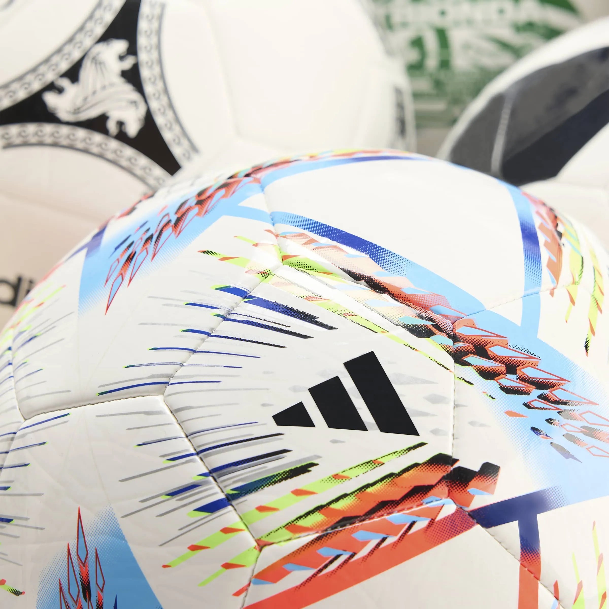 adidas World Cup Historical Club Soccer Ball Set (Detail 3)