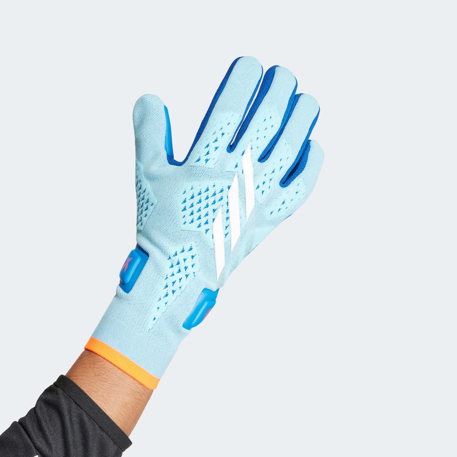 adidas X GL Pro Goalkeeper Gloves Bliss Blue/Royal Blue/White (Single - Outer)