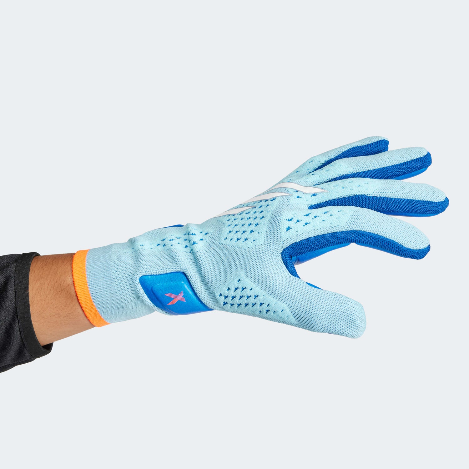 adidas X GL Pro Goalkeeper Gloves Bliss Blue/Royal Blue/White (Single - Side)