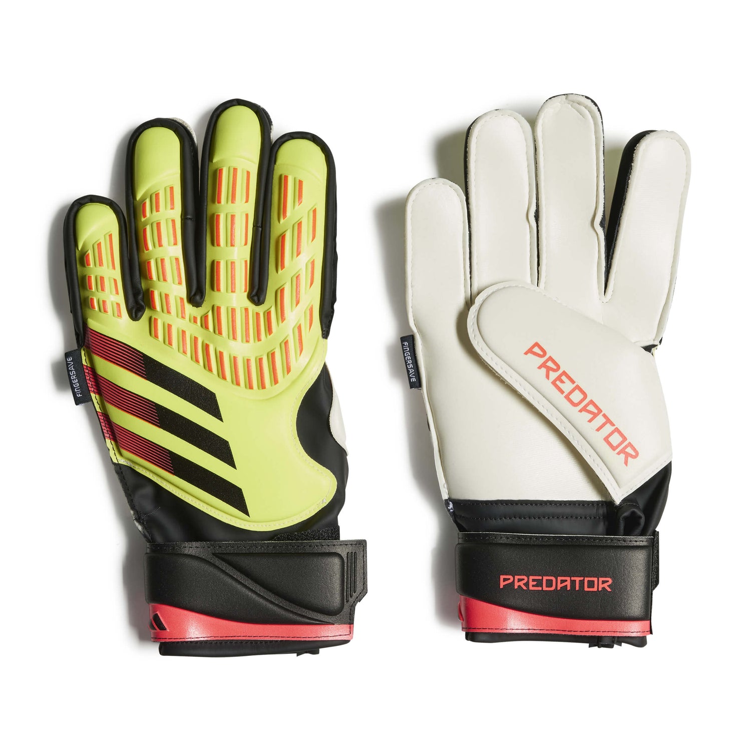 adidas Youth Predator GL Match Finger Goalkeeper Gloves (Pair)