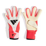 adidas Youth Predator GL Pro Goalkeeper Gloves White / Lucid Red / Black (Pair)