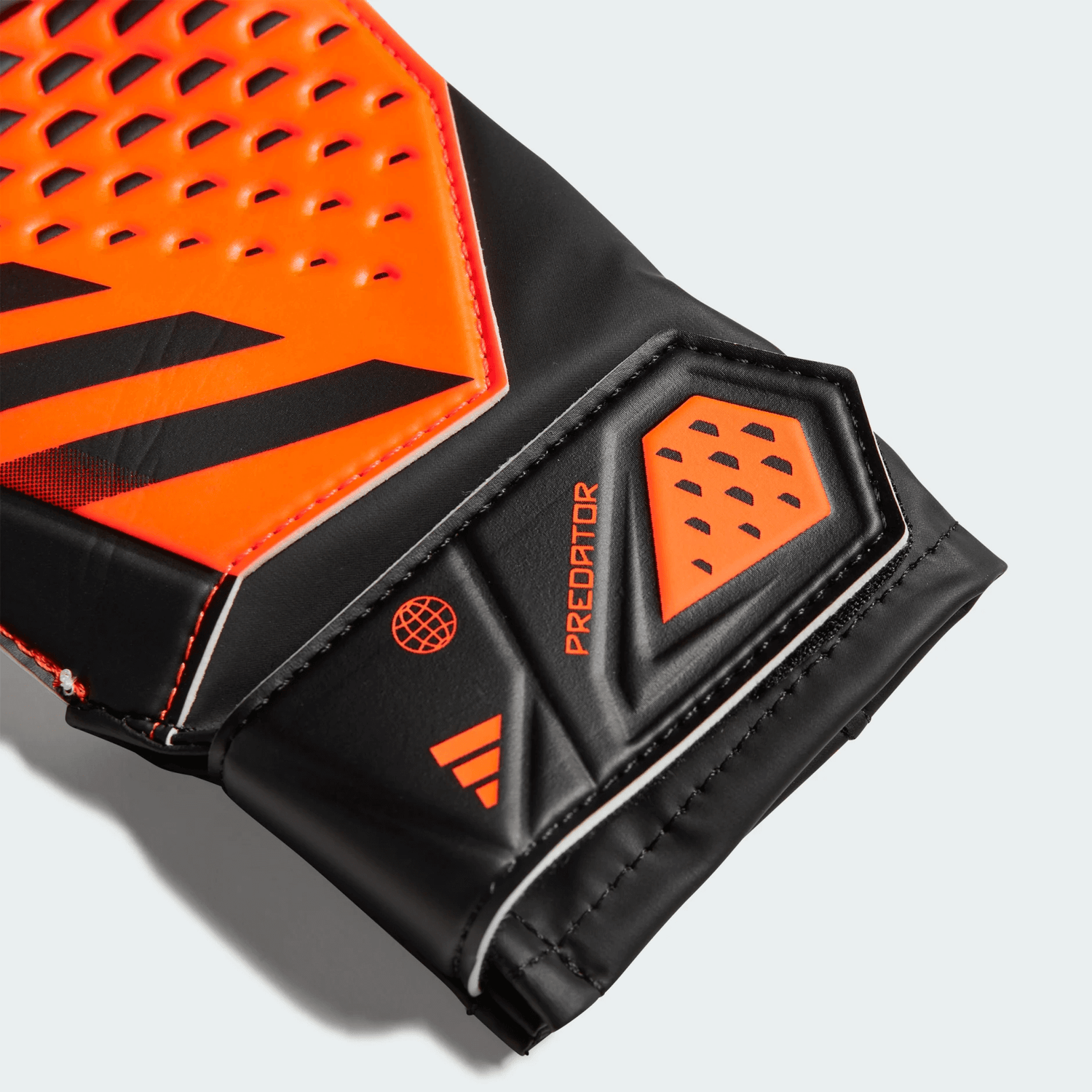 adidas Youth Predator GL Training J Gloves Solar Orange Black Black (Detail 2)