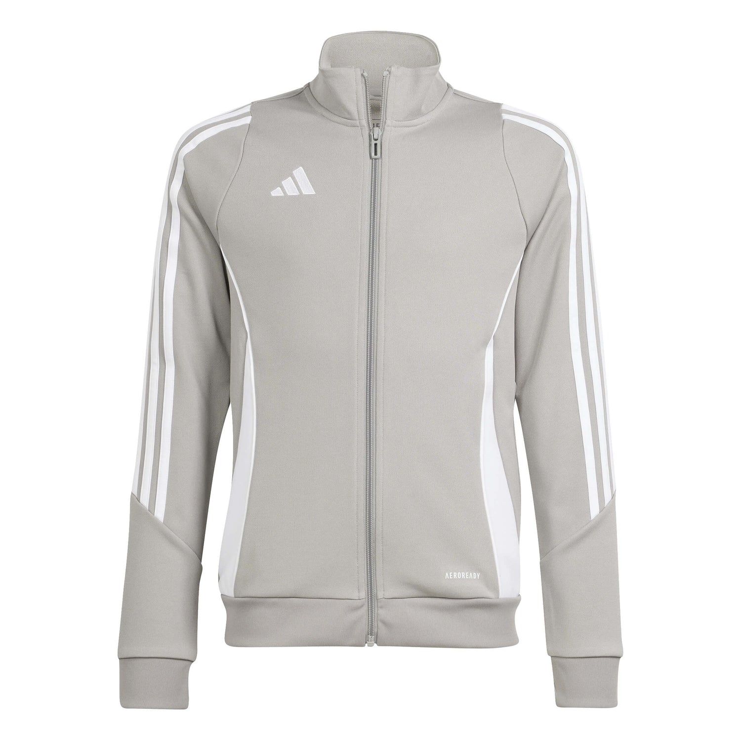 adidas Youth Tiro 24 Training Jacket Grey (Front)