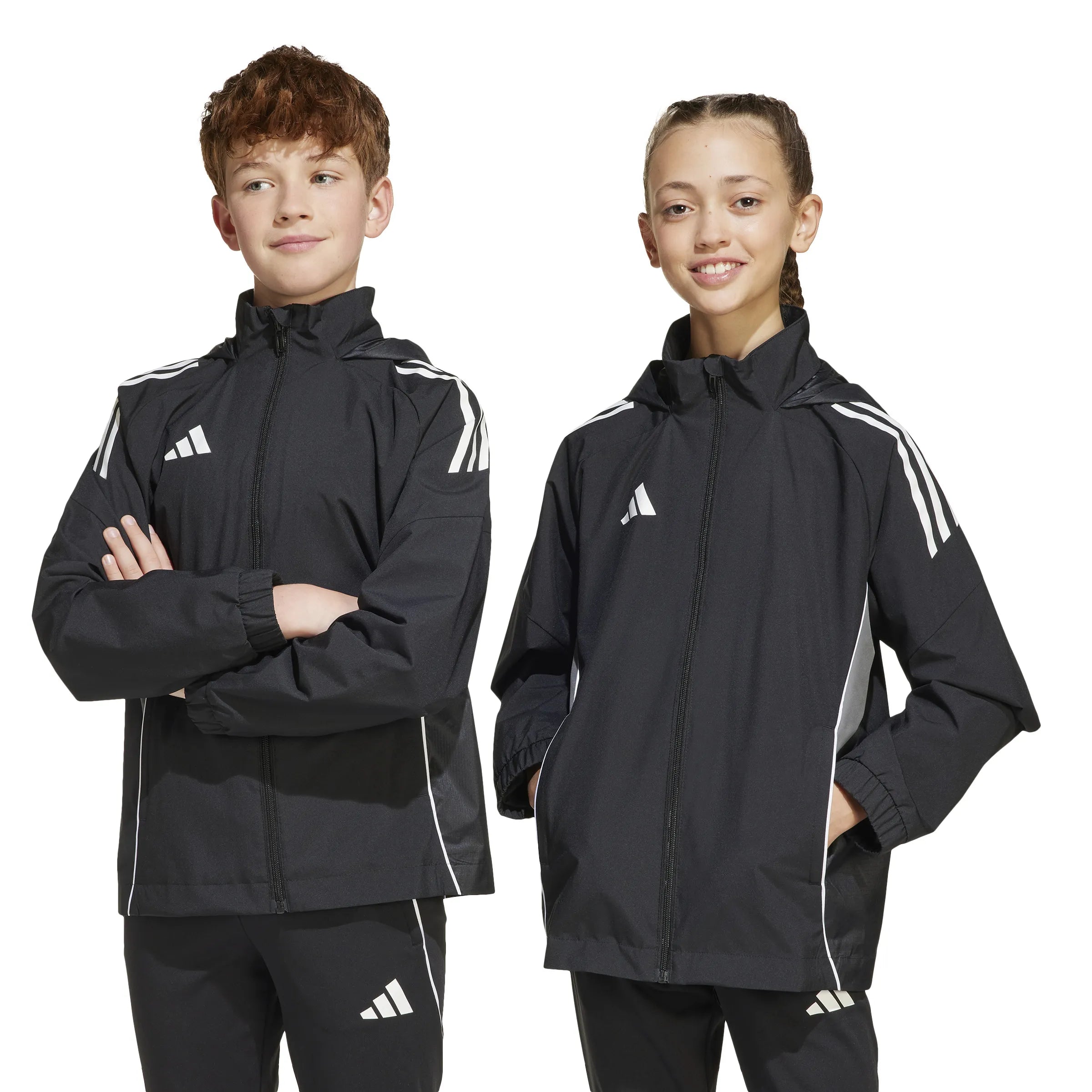 adidas Youth Tiro 25 Competition AW Jacket (Models - Front)