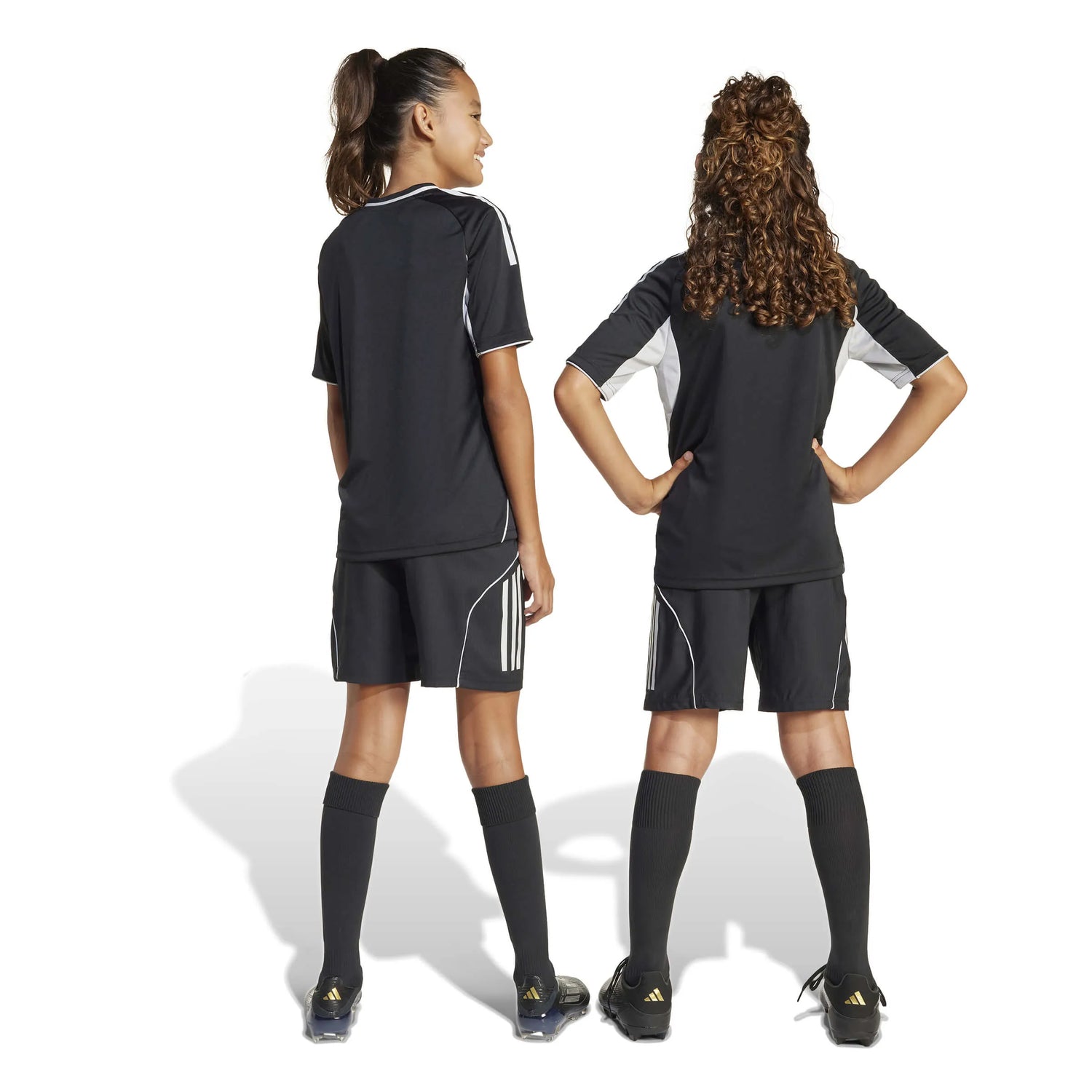 adidas Youth Tiro 25 Competition Match Shorts Black (Models - Back)