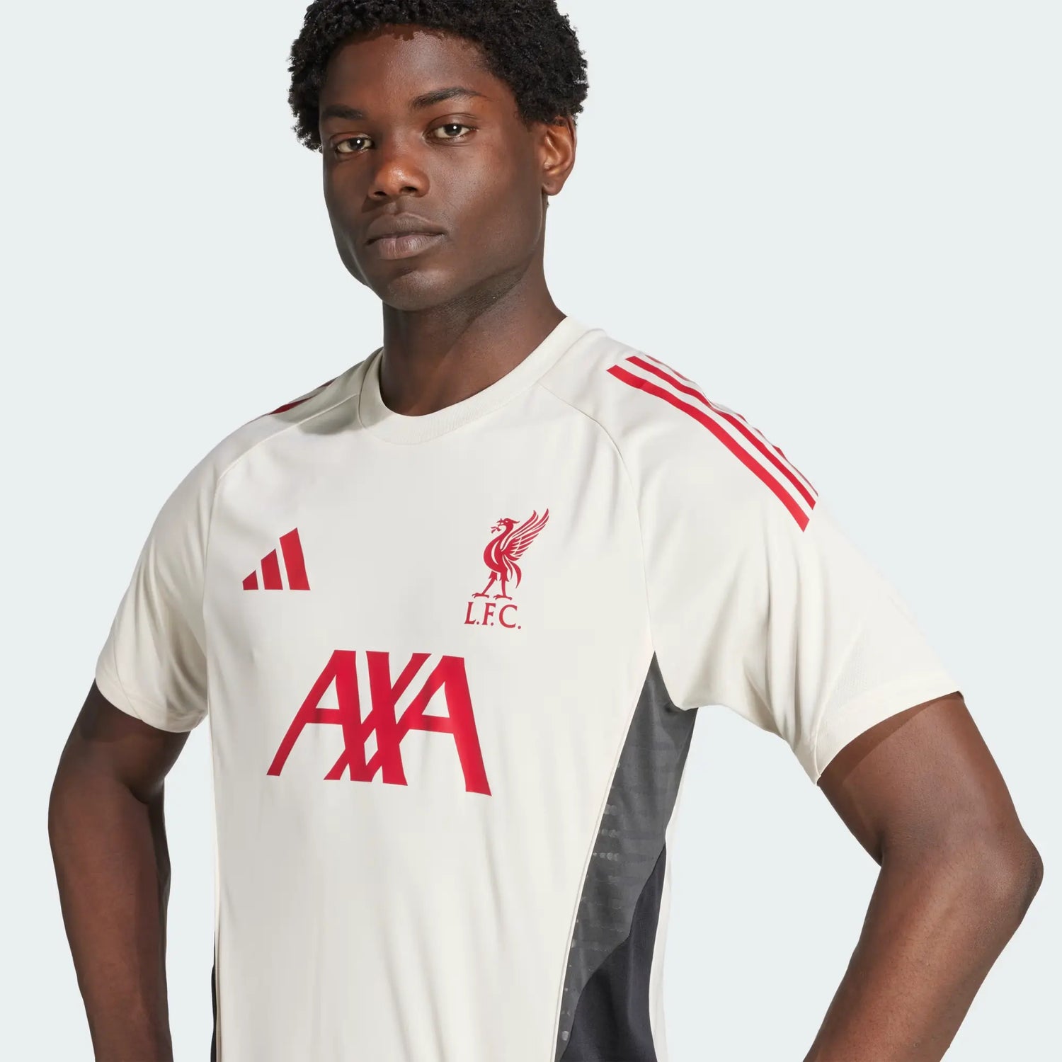 adidas 2025-26 Liverpool Men's Training Soccer Jersey (Detail 1)