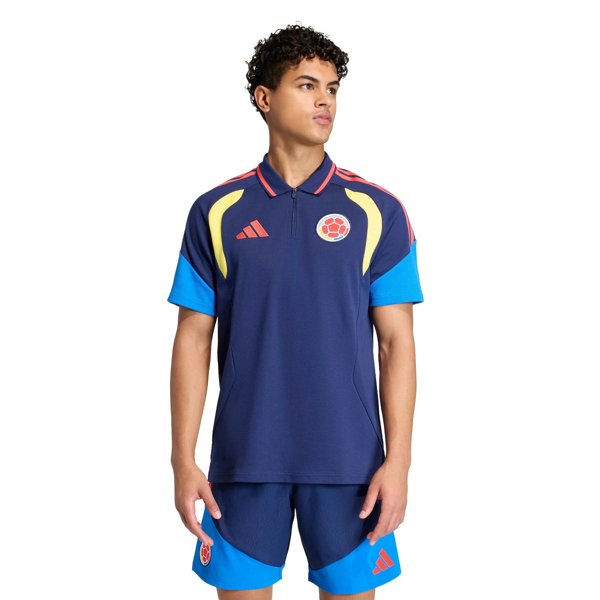 adidas 2026 Colombia Men's Polo (Model - Front)