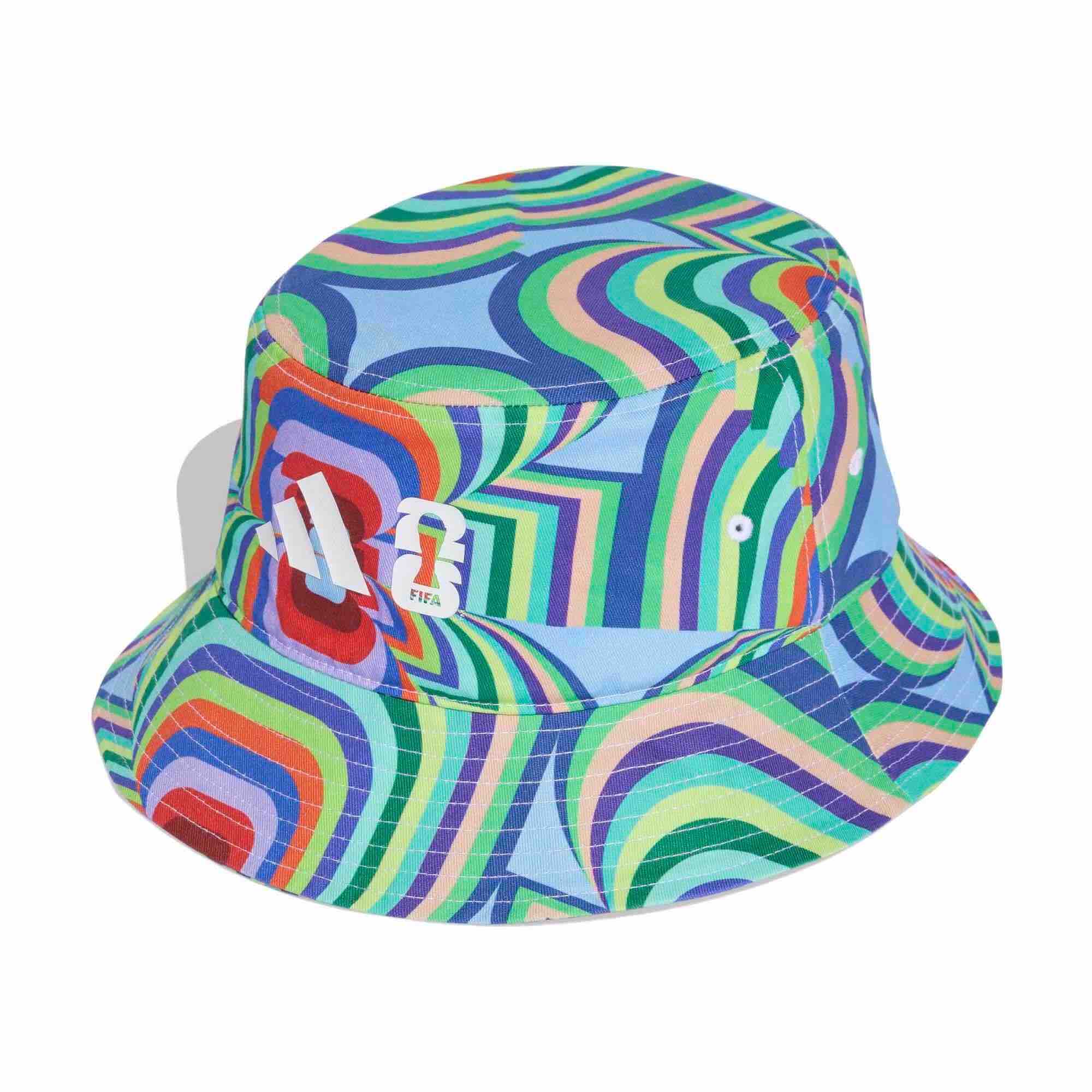 adidas 2026 FIFA World Cup Graphic Bucket Hat (Lateral - Front)
