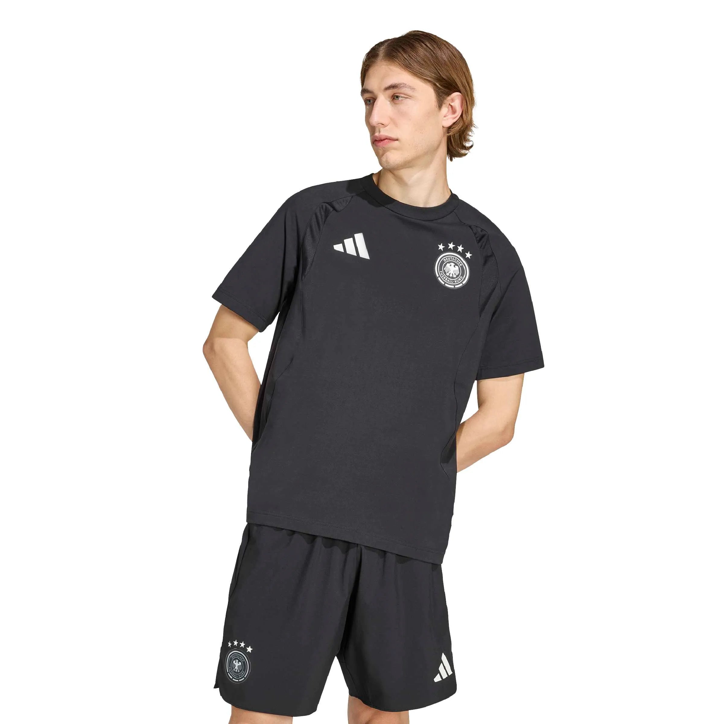 adidas 2026 Germany Men's Tiro Travel Tee (Model - Front)