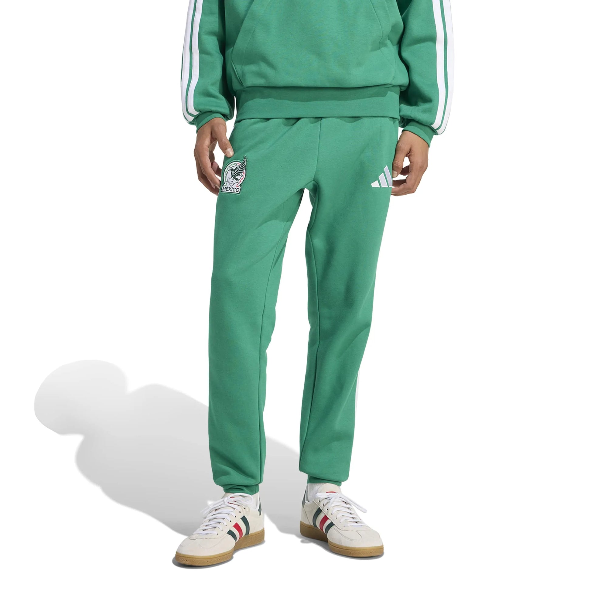 adidas 2026 Mexico Men's DNA Pants (Model - Front)