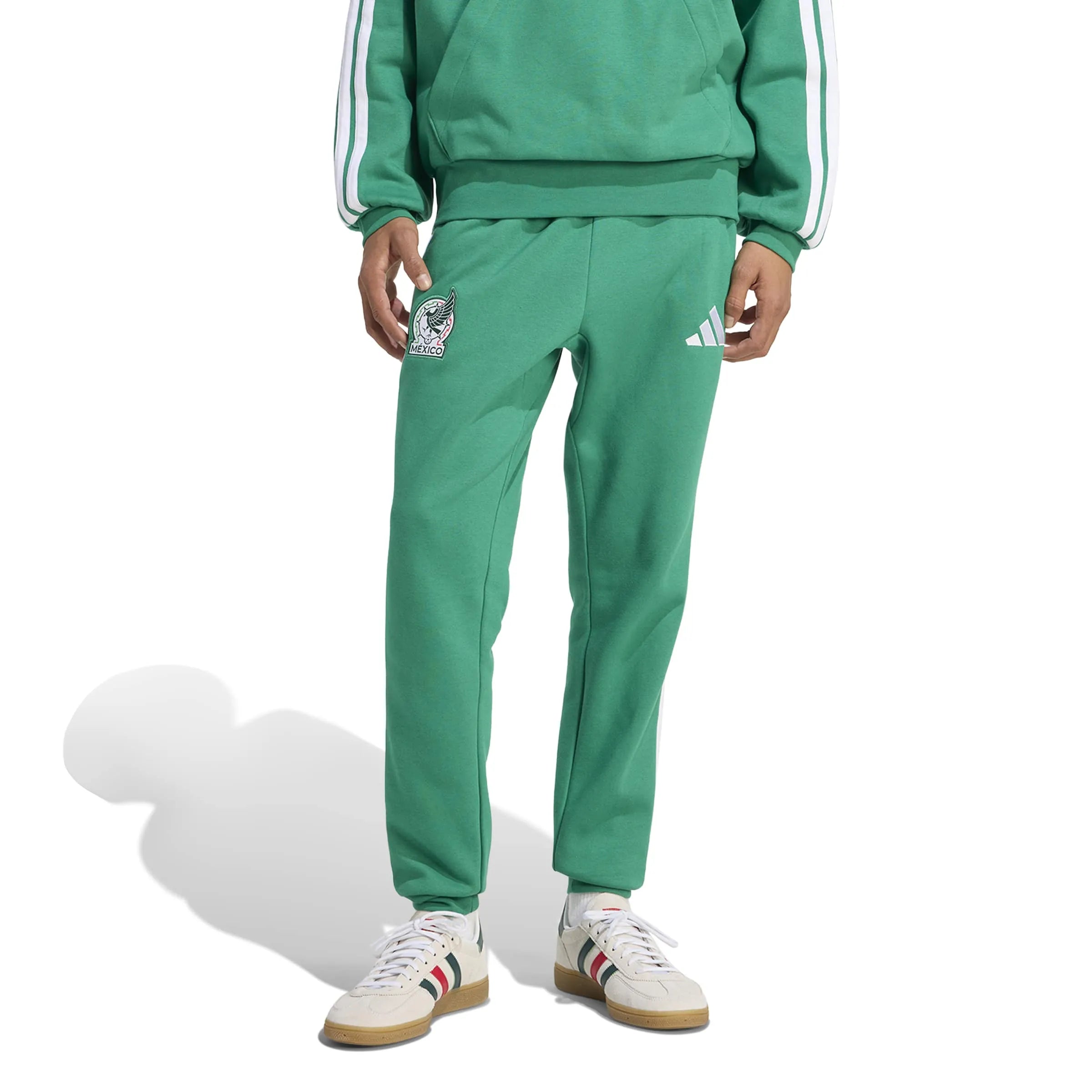 adidas 2026 Mexico Men's DNA Pants (Model - Front)