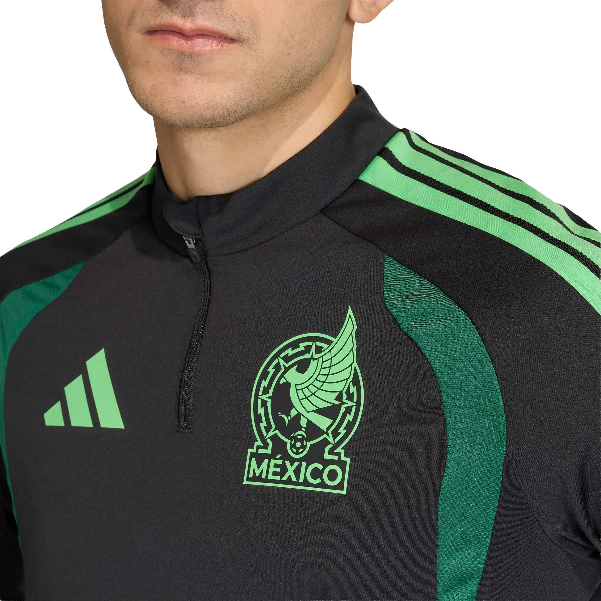 adidas 2026 Mexico Men's Training Top (Detail 1)