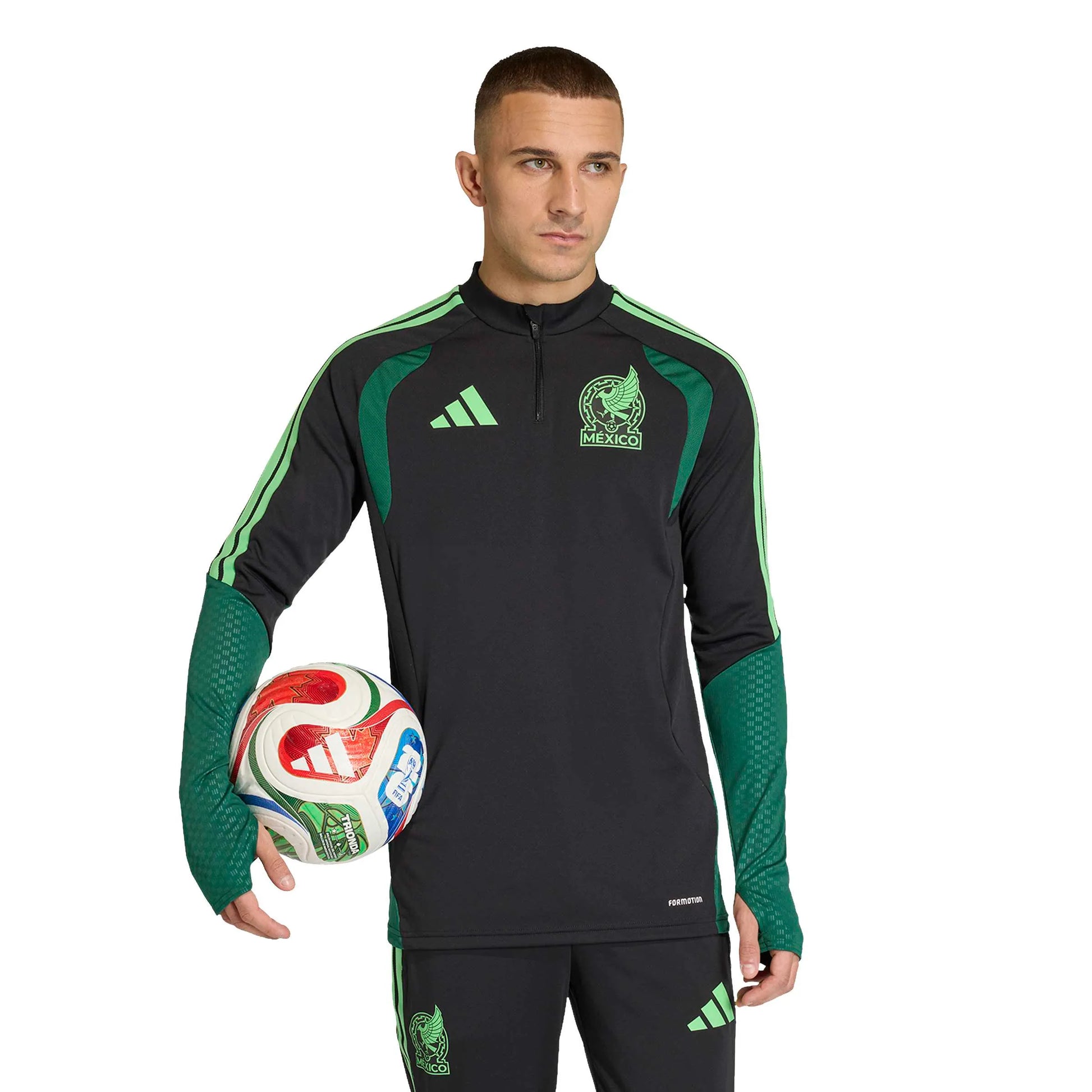 adidas 2026 Mexico Men's Training Top (Model - Front)