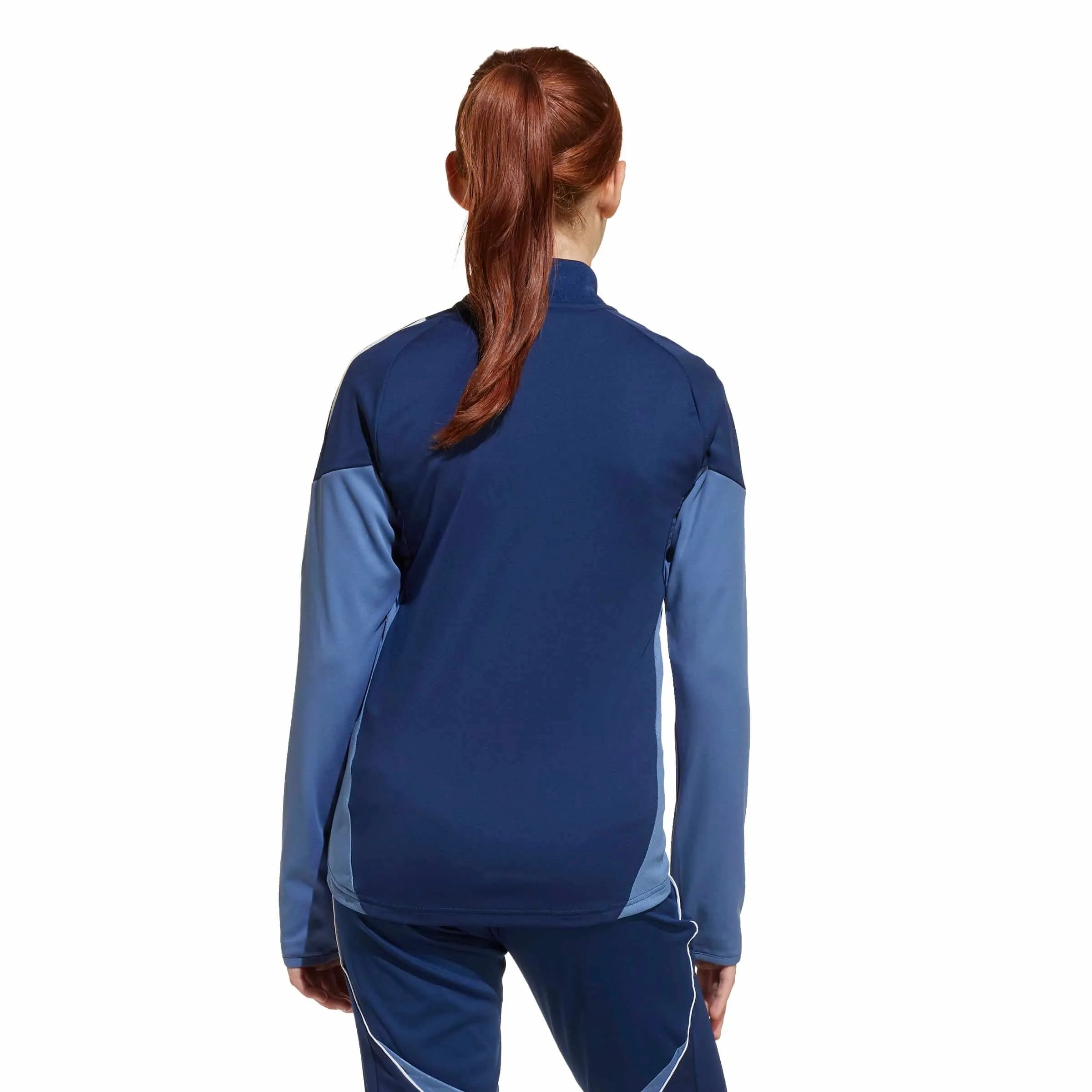 adidas Tiro 25 Youth Competition Training Top Navy Blue (Model - Back)