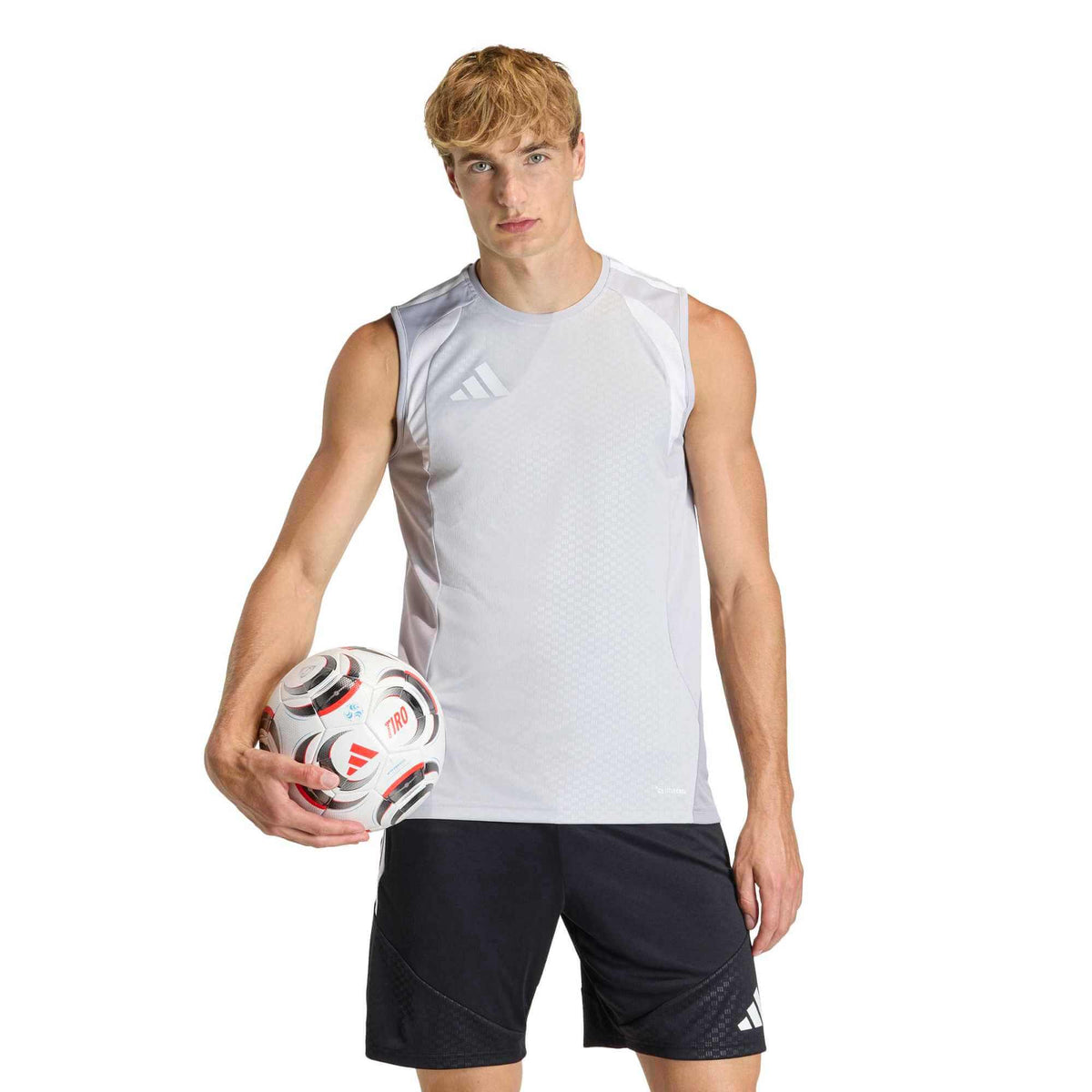 adidas Tiro 26 Men's Competition Sleeveless Soccer Jersey (Model - Front)