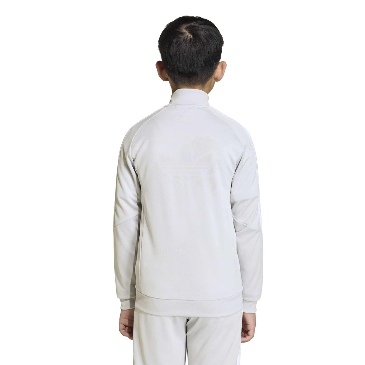 adidas Tiro 26 Youth League Training Jacket Light Grey/White (Model - Back)