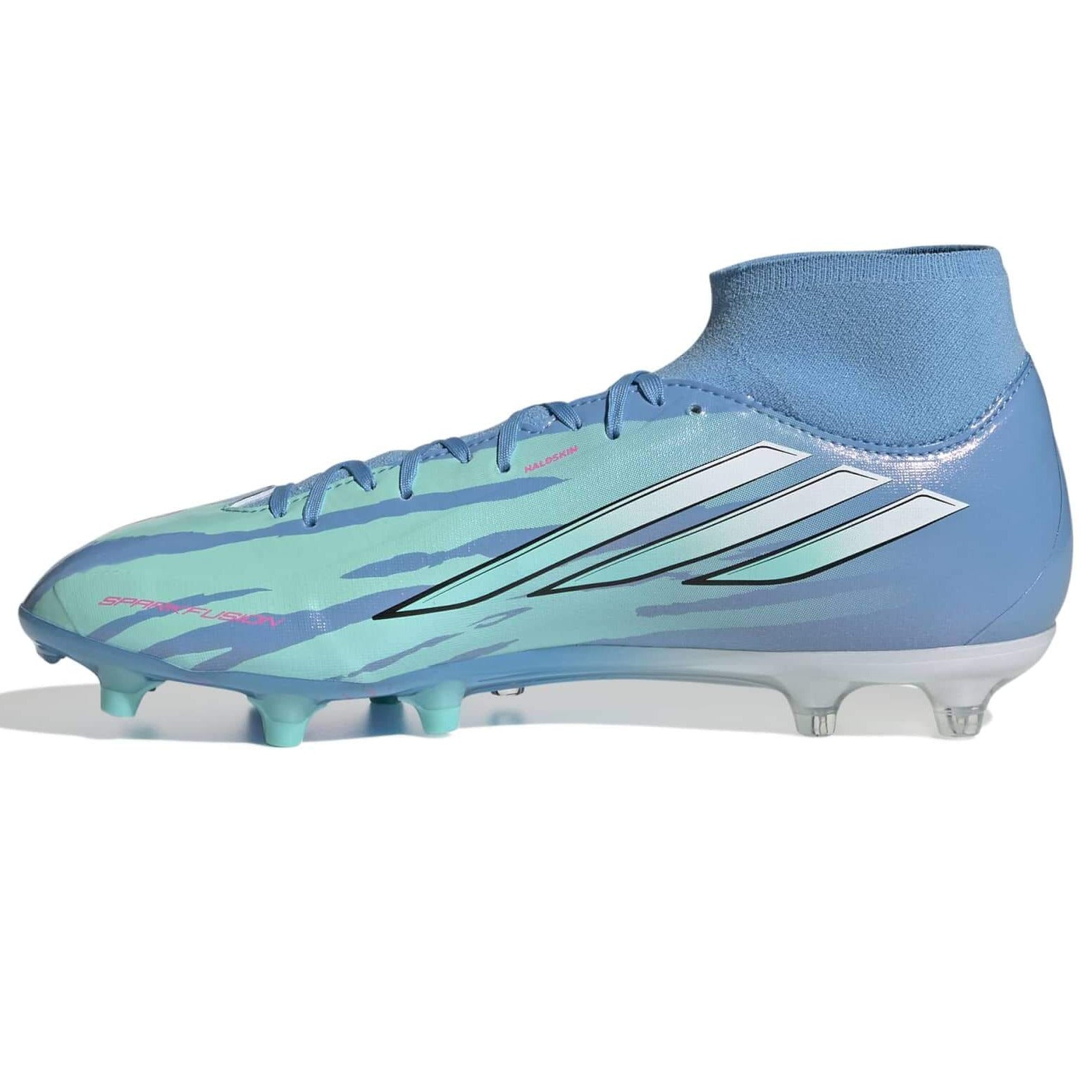 adidas Women's F50 Sparkfusion League Firm-Artificial Soccer Cleats - Trinity Rodman (Side 2)