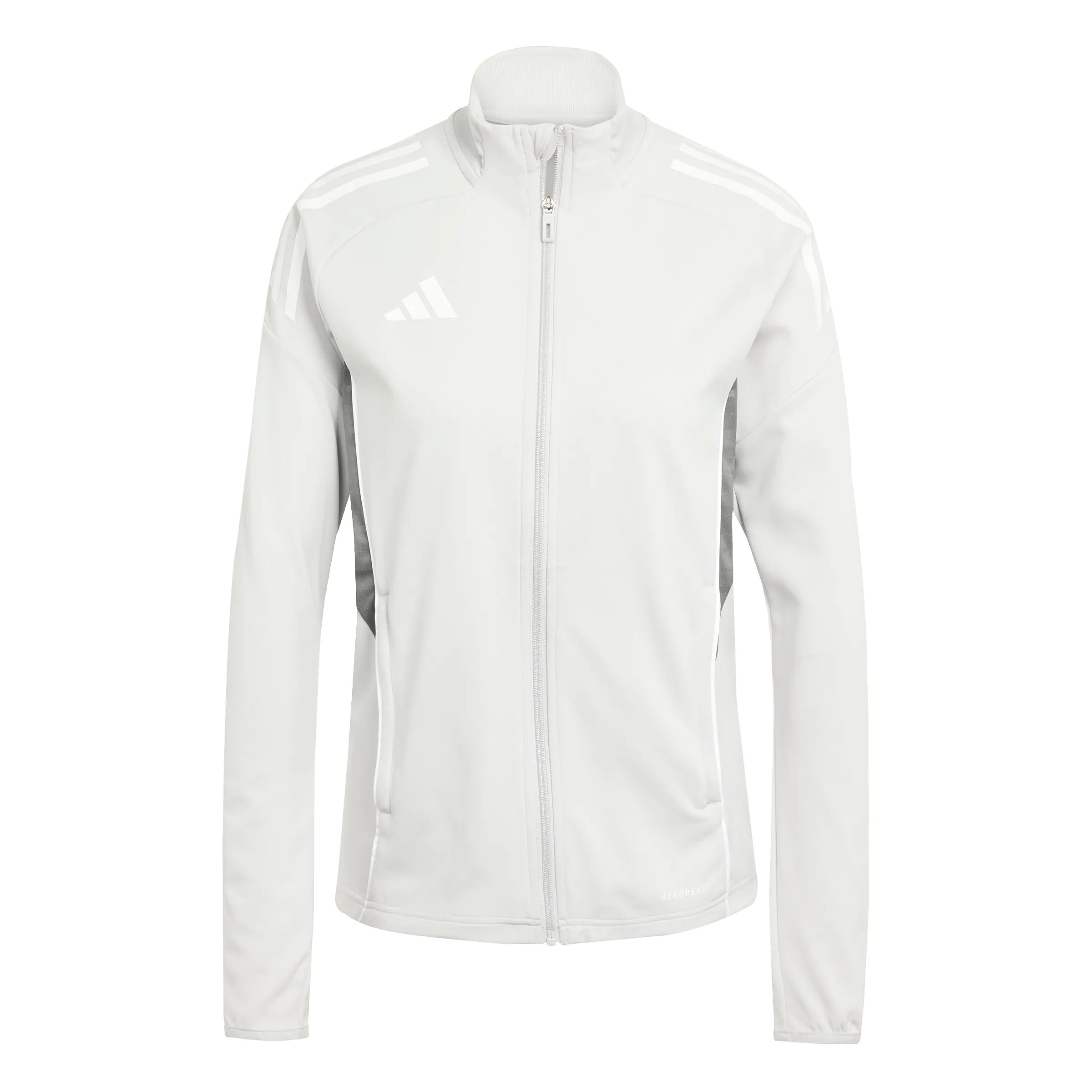 adidas Women's Tiro 25 Competition Track Jacket Light Grey (Front)