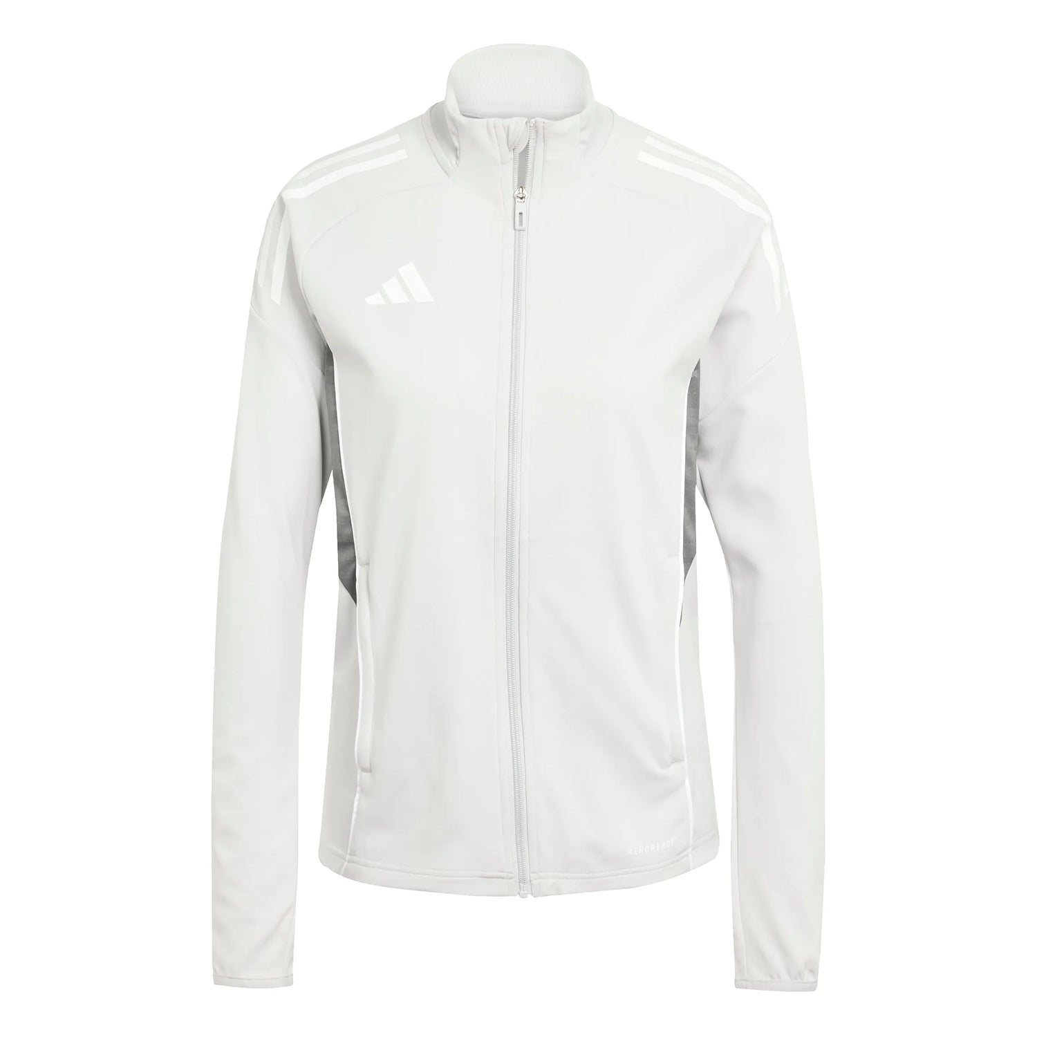 adidas Women's Tiro 25 Competition Track Jacket Light Grey (Front)