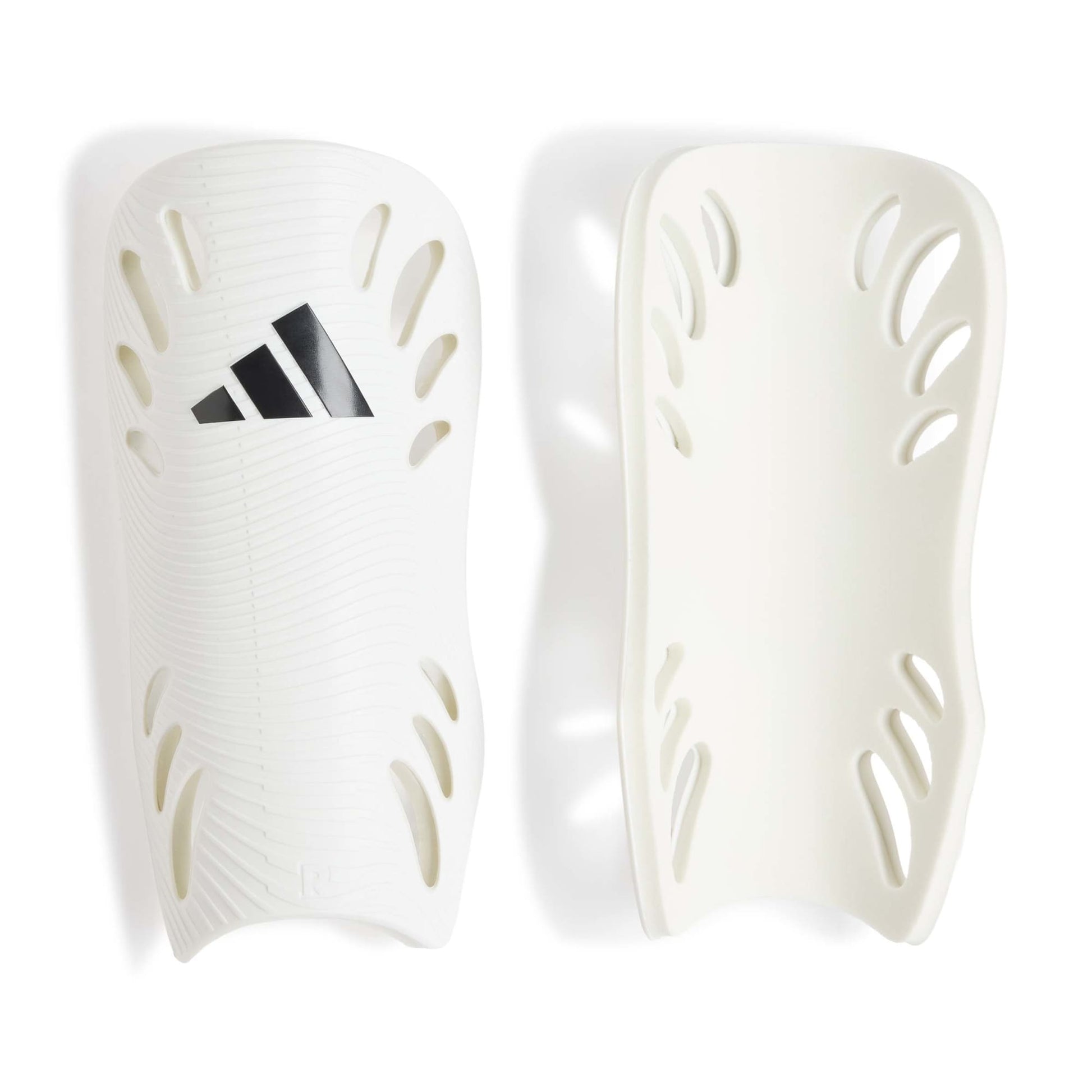 adidas adiFlex Shin Guards White-Black (Pair)