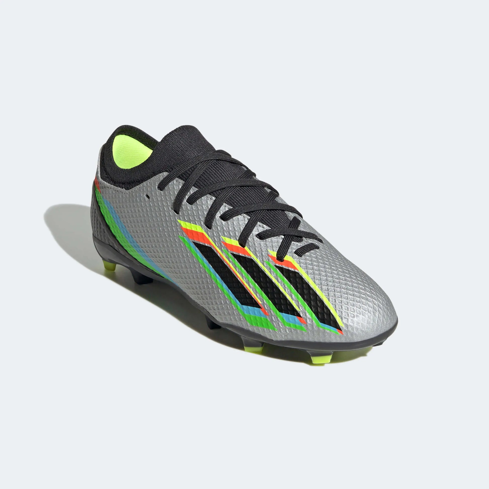 adidas Jr X Speedportal.3 FG - Silver-Black-Yellow (Diagonal 1)
