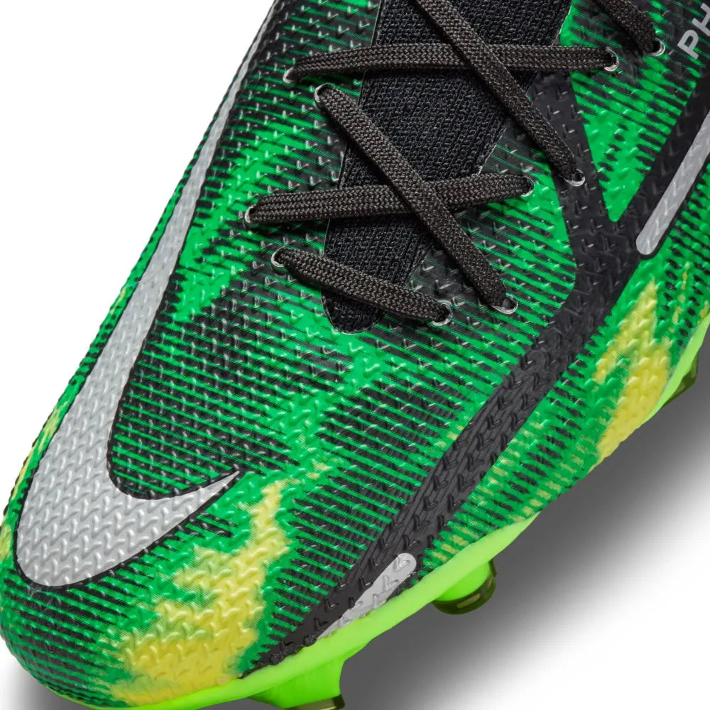 Nike Phantom GT2 SW PRO FG -Black-Green Strike (Detail 2)