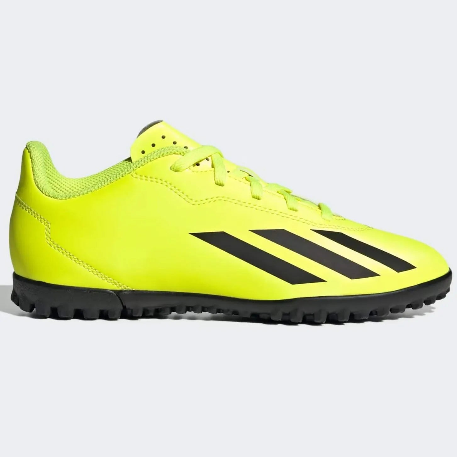 adidas Kids X Crazyfast Club Turf - Solar Energy Pack (SP24) (Side 1)