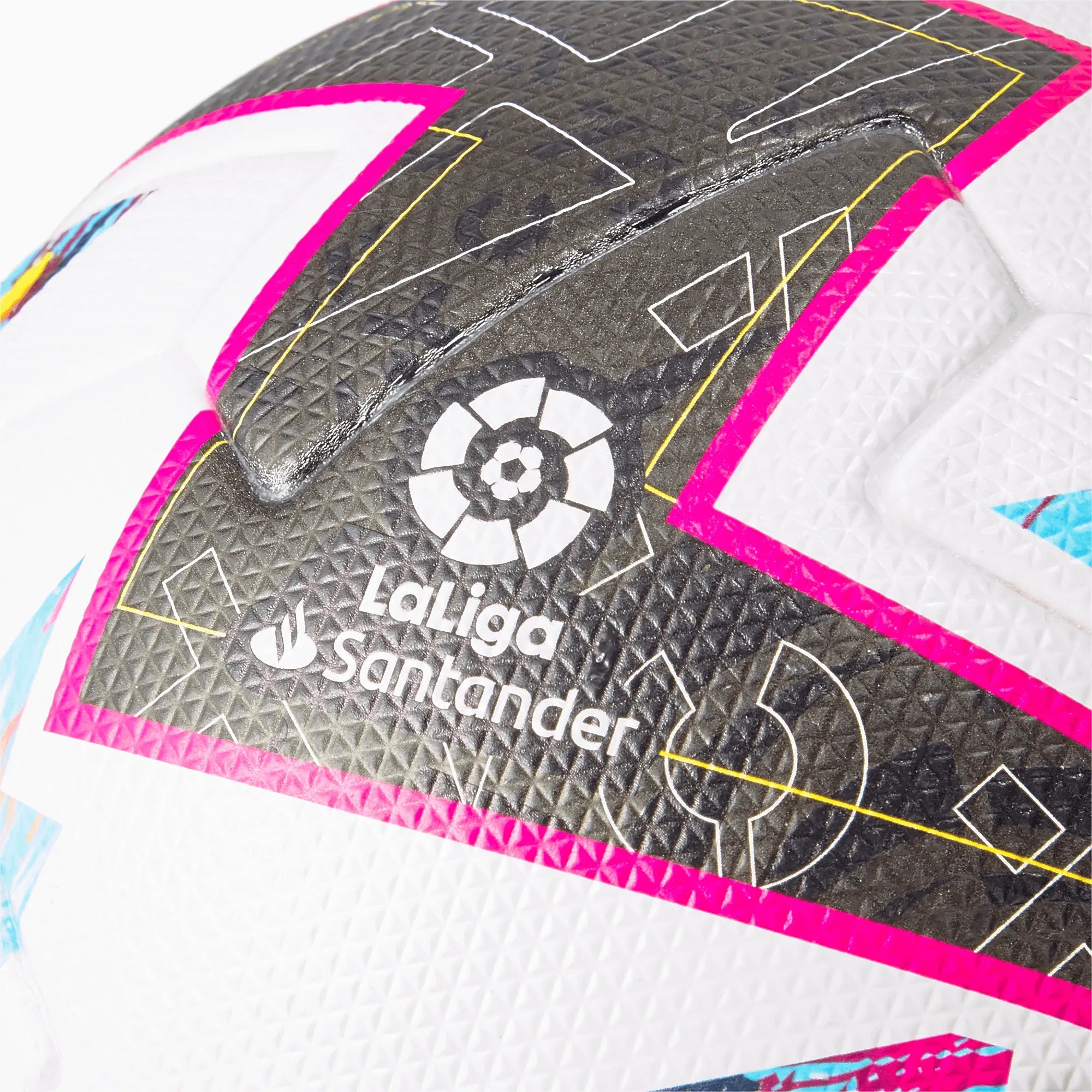 Puma 2022-23 Orbita La Liga FIFA Quality Pro Ball - White-Blue (Detail 1)