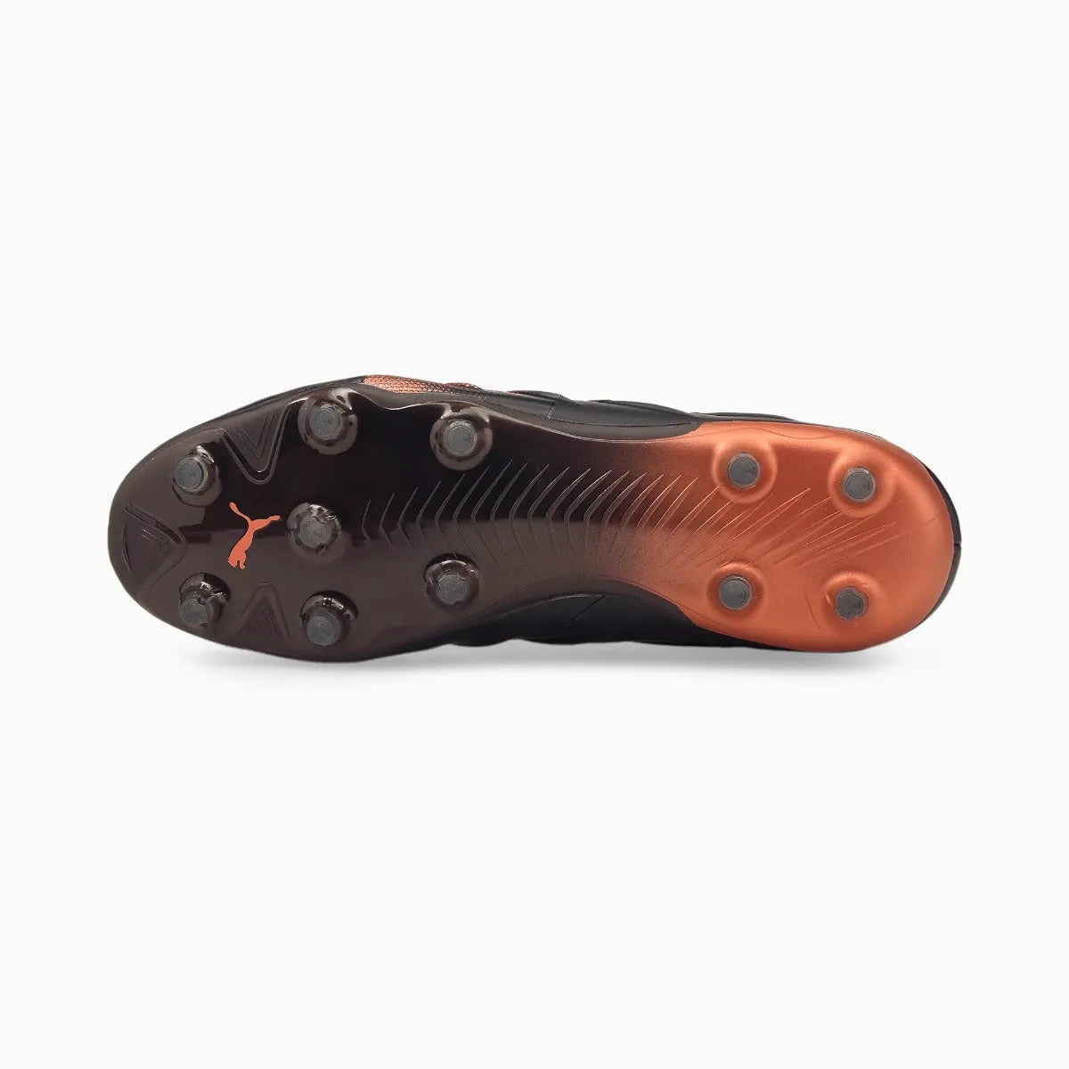 Puma King Platinum 21 FG-AG - Black-Neon Citrus (Bottom)