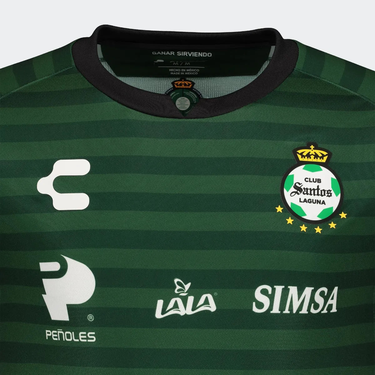 Charly 2021-22 Santos Laguna Away Jersey - Green (Detail 1)