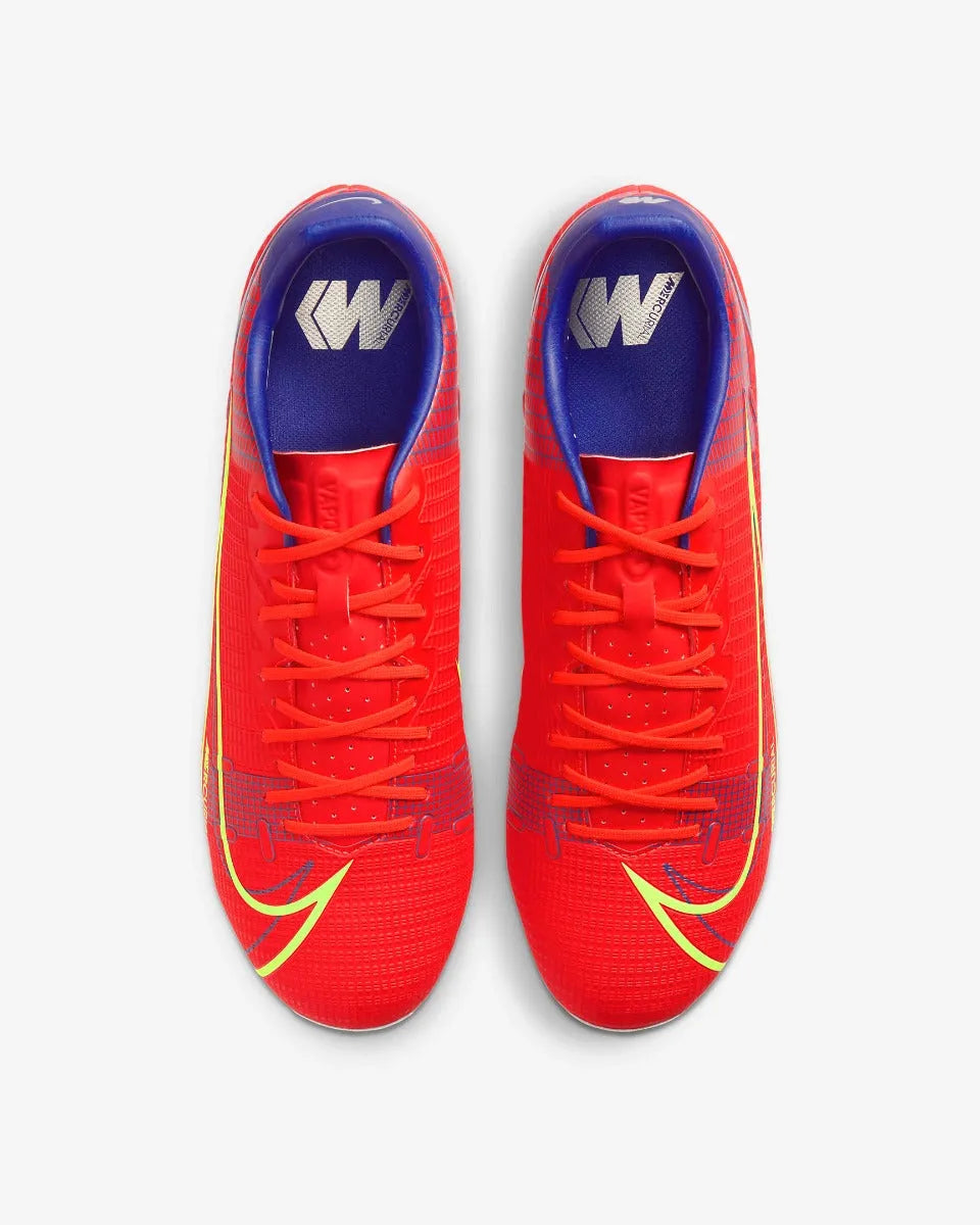Nike Mercurial Vapor 14 Academy FG-MG - Bright Crimson-Volt-Indigo