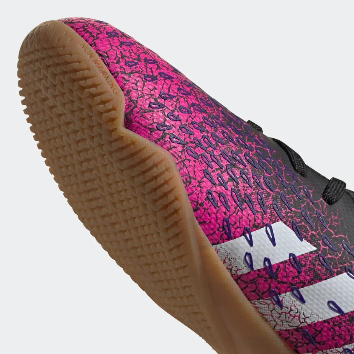 Adidas JR Predator Freak .3 IN - Black-Pink-Purple (Detail 2)
