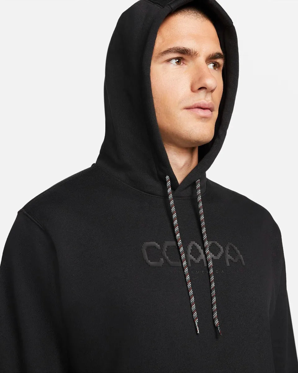 Nike 2021-22 Club America NSW Club Hoodie PO BB - Black-Healing Jade (Detail 1)