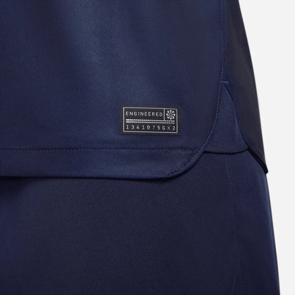 Nike 2022-23 Croatia Away Jersey Blackened Blue-Red (Detail 3)