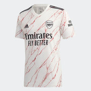 Adidas 2020-21 Arsenal Away Jersey - White-Black-Red