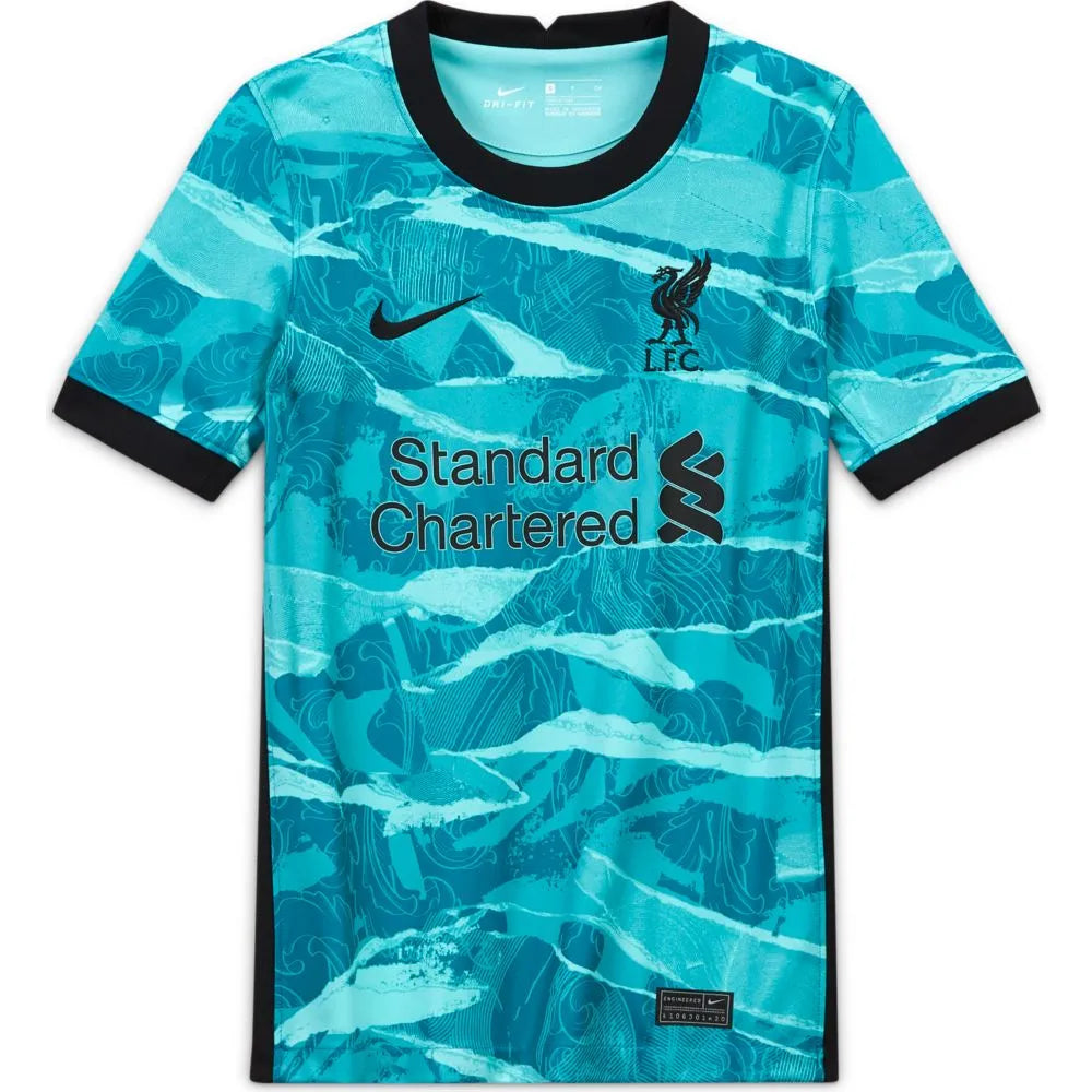 Nike 2020-21 Liverpool Youth Away Jersey - Turquoise
