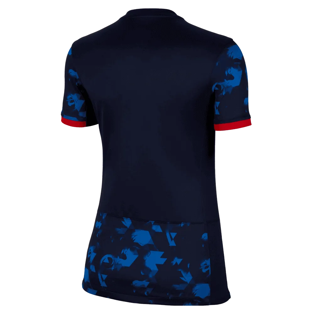 Nike 2023-24 Netherlands Women's Away Jersey (Back)