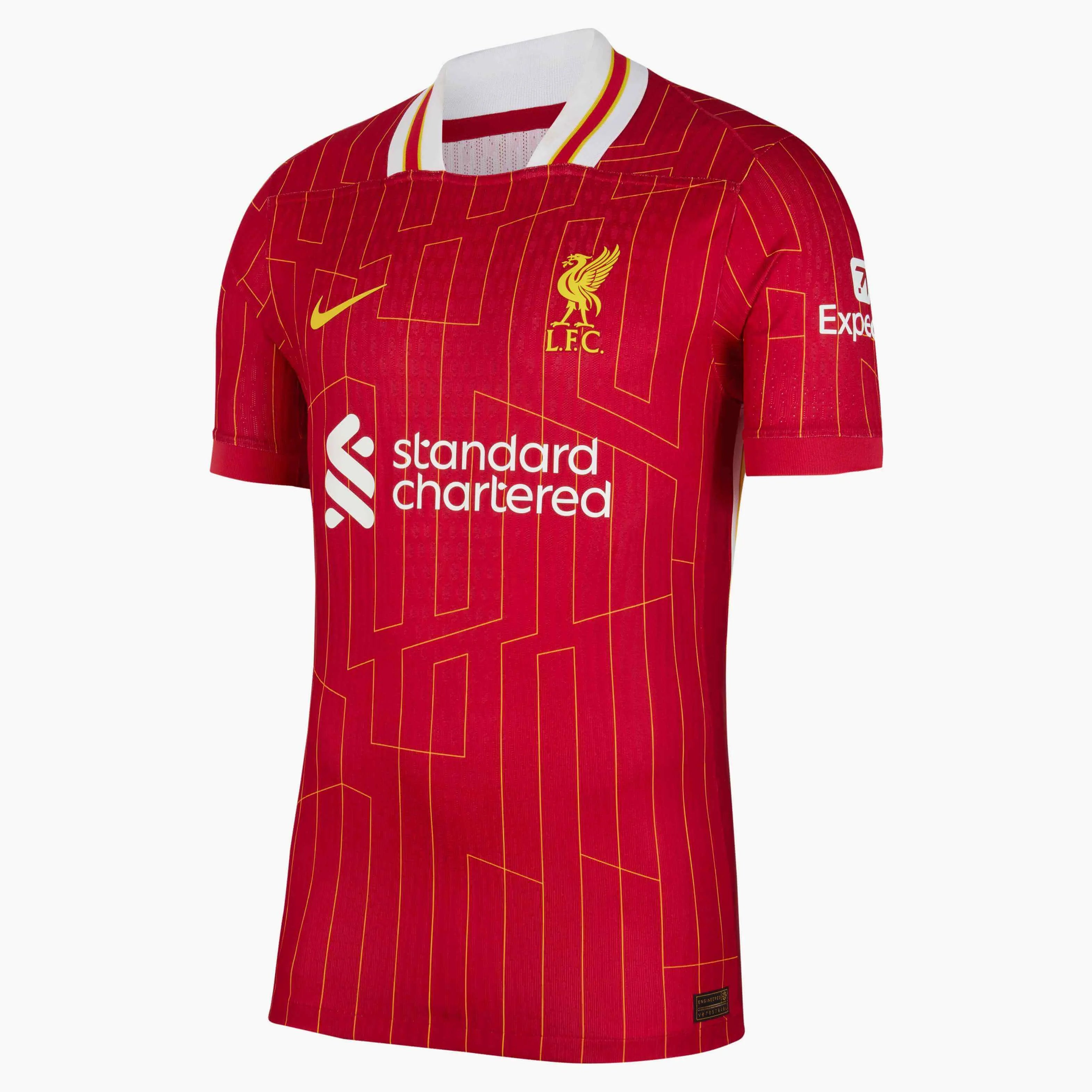 Nike 2024-25 Liverpool Men's Authentic Home Jersey (Front)