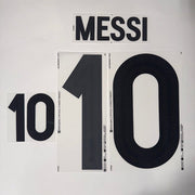 Argentina 2025 Home MESSI #10 Anniversary Official Name Set