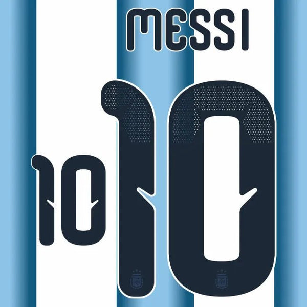 Argentina 2026- Home MESSI #10 Official Name Set – ProSoccer