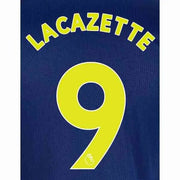 Arsenal 2019/20 Third Lacazette #9 Jersey Name Set