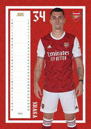 Arsenal 2021 Official Calendar