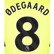 Arsenal 2023-Away Odegaard #8 Jersey Name Set-Black