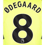 Arsenal 2023- Away Odegaard #8 Youth Jersey Name Set-Black